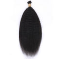 Kinky Straight Bulk Human Hair Extensions