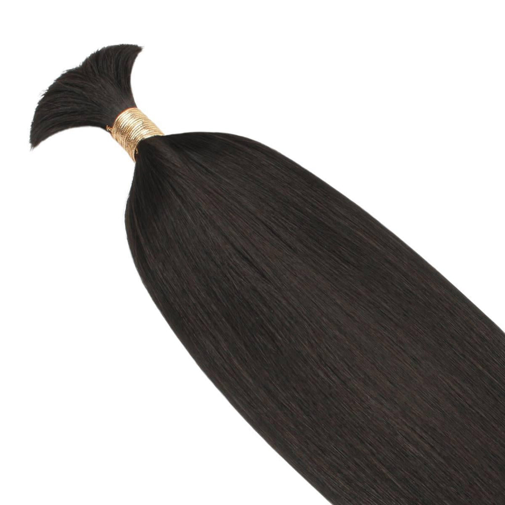 Straight Bulk Human Hair Extensions